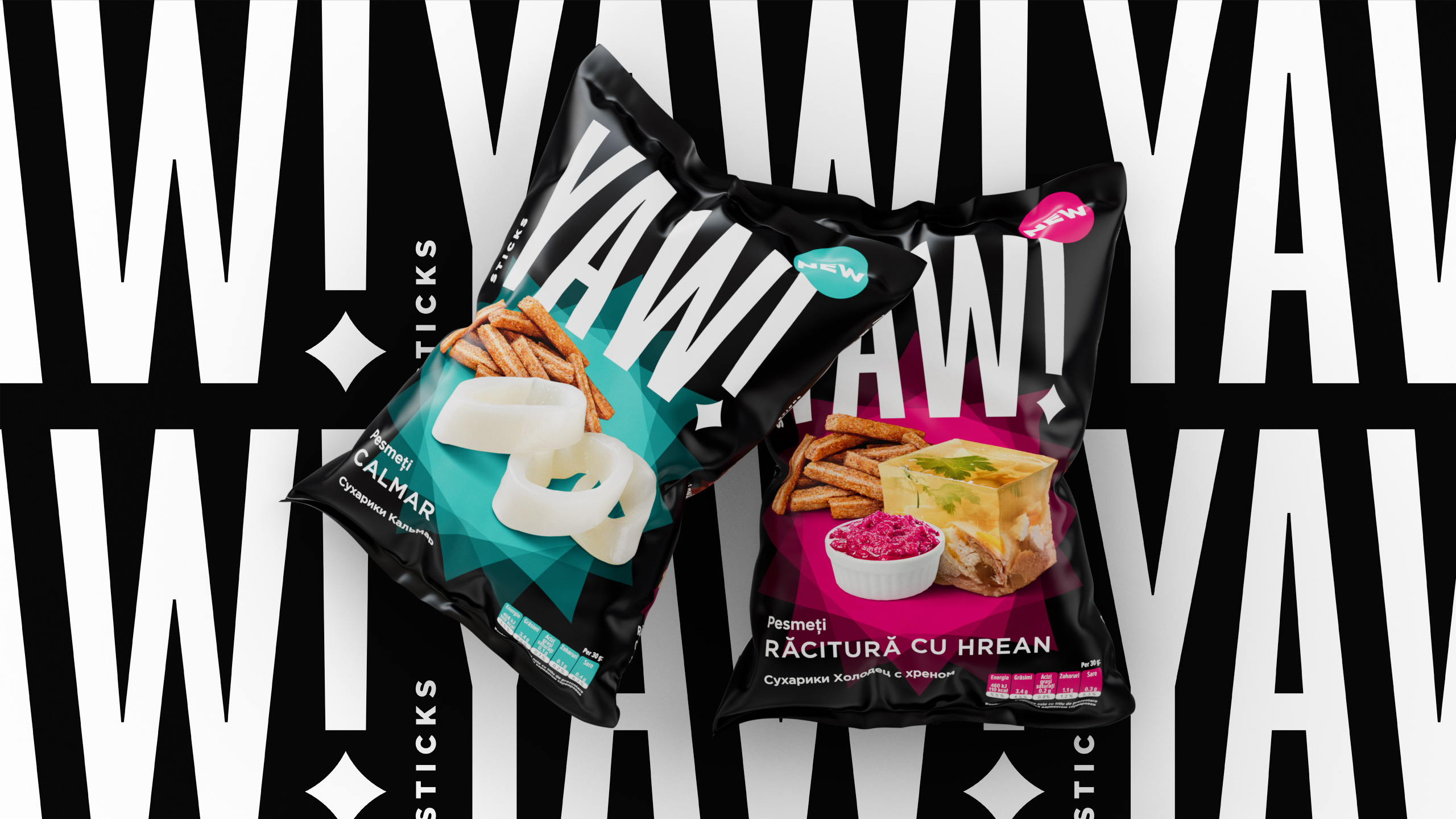 DOZEN created a wow visualization for salty snacks YAW