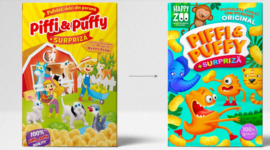 A change of look that tripled sales: a children's snack packaging case study